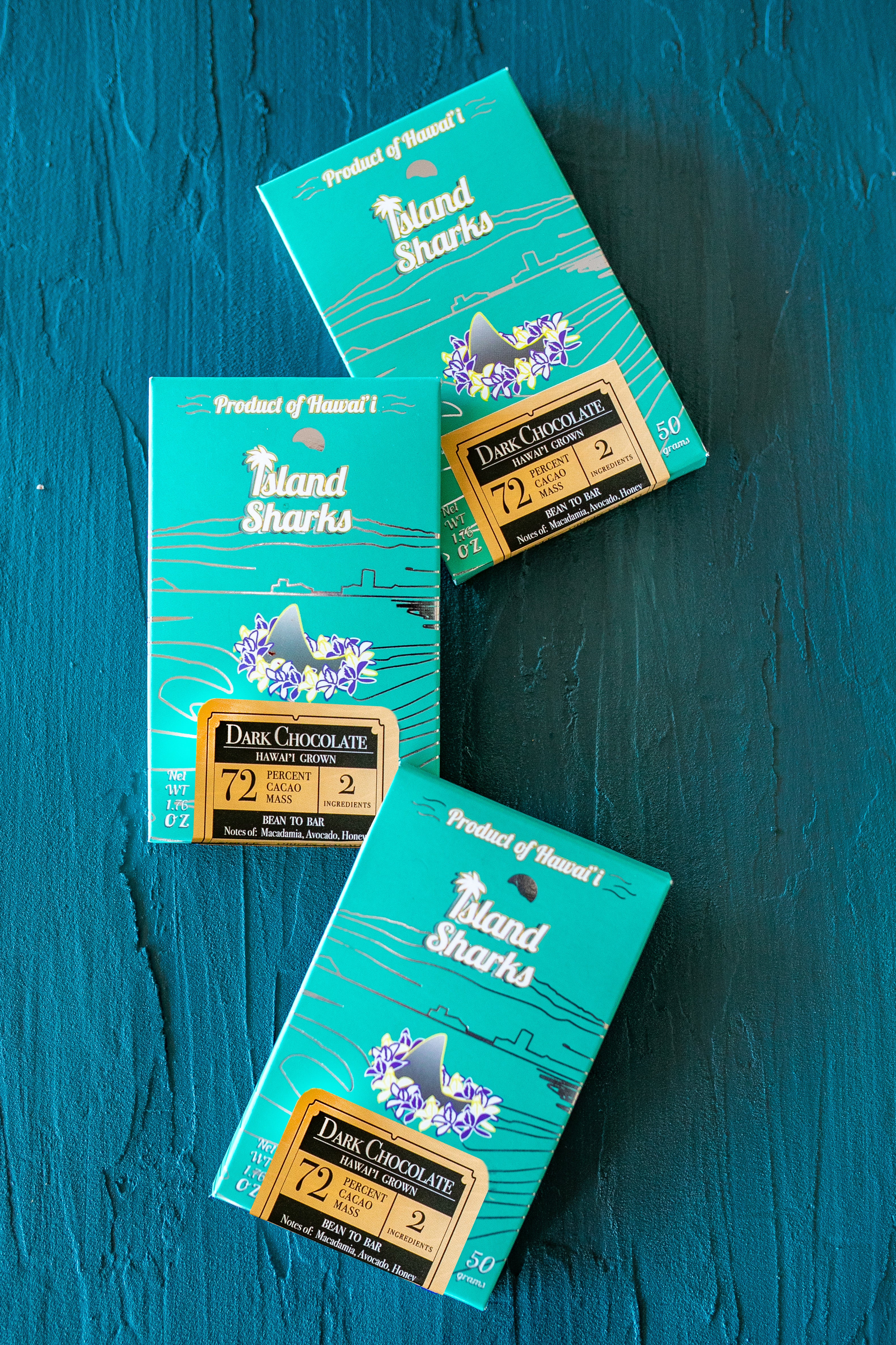 72% Hāmākuā Grown Dark Chocolate 3-Pack!