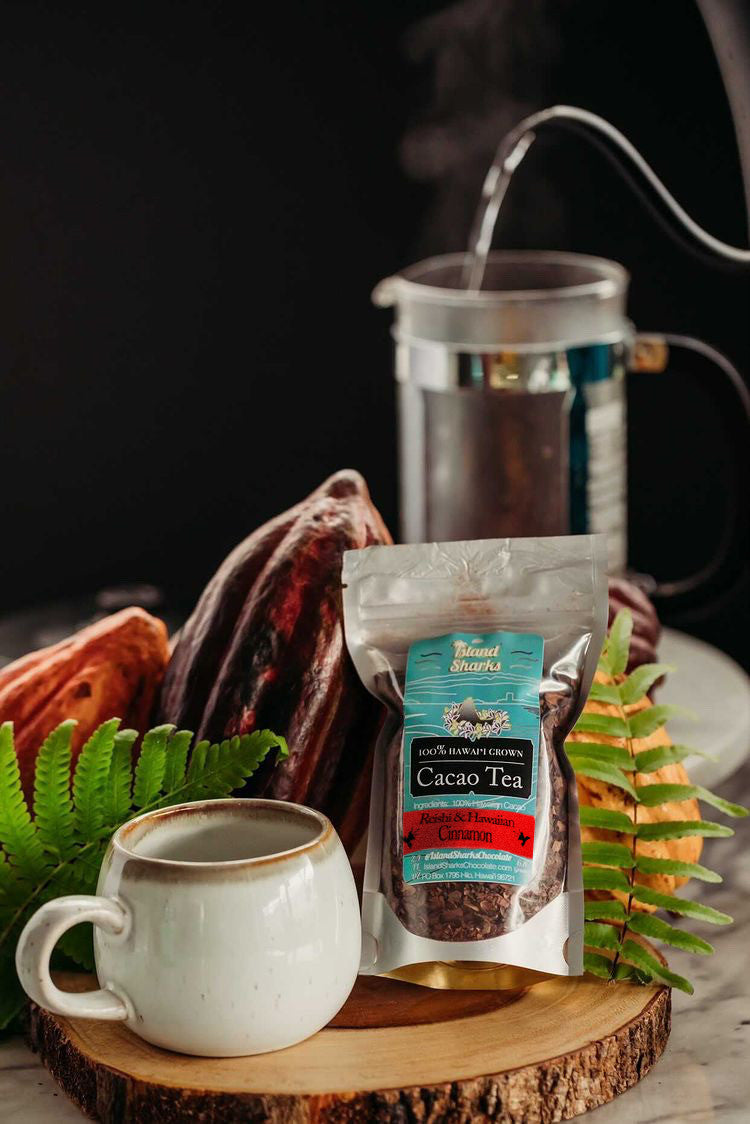 Reishi & Hawaiian Cinnamon Cacao Tea
